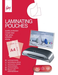Anti-static Laminating Film A4 (216x303mm ) 175mic/100sheets 2