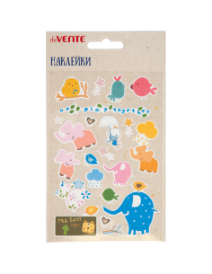 Kleebised deVENTE Play together 10x15cm tekstiilist