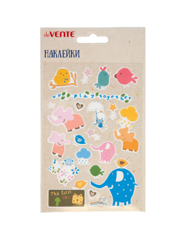 Kleebised deVENTE Play together 10x15cm tekstiilist