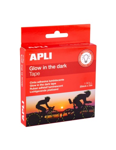 Teip Apli pimedas helendav 20mm x 5m