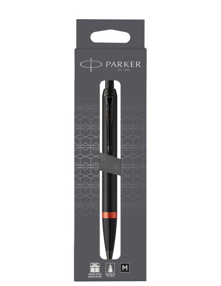 Dual  Set : Im Professional  Vibrant Orange PARKER IM PROFESSIONALS FLAME ORANGE (BP)