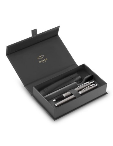 Premium Duo Set: Pen Pouch + Duo Im  Stainless Steel FP + BP