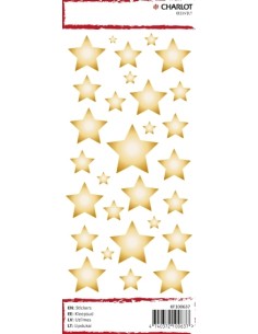 Kleebisetiketid Charlot (Tähekesed)