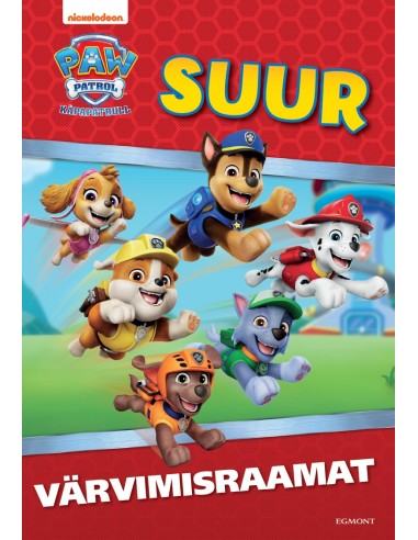 Paw Patrol. Suur värvimisraamat