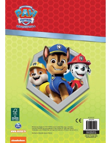 Paw Patrol. Suur värvimisraamat