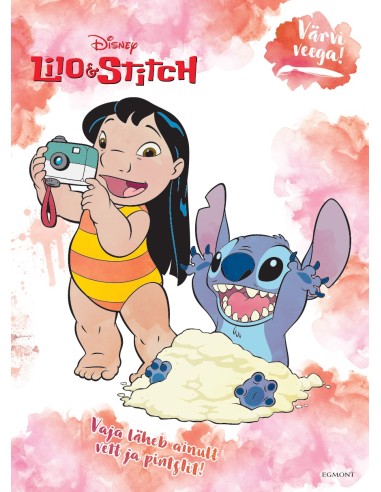 Lilo&Stitch. Värvi veega!