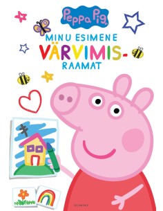 Põrsas Peppa. Minu esimene värvimisraamat