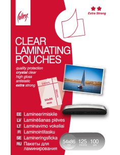 Anti-static Laminating Film  (54x86mm ) 125mic/100sheets