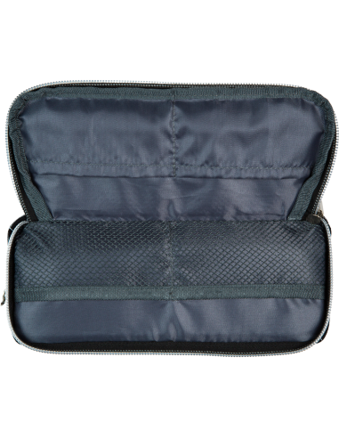 Pencil Case deVENTE "Aesthetic", Oval, 22x9x6 cm, Checkered