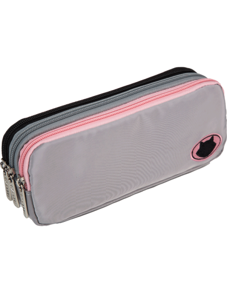 Pencil Case deVENTE "Fluffy Ears Cat", Rectangular, 21x8.5x5.5 cm, Embroidery