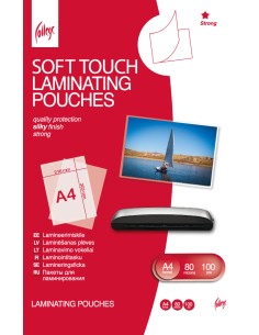 Soft-Touch Laminating Film A4 (216x303mm ) 80mic/100sheets