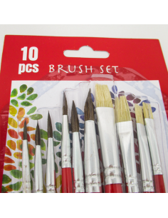Brush Charlot 6 Pony Hair + 4 Bristle Hair Brush 2