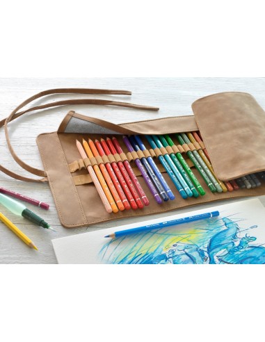 Akvarell-kunstipliiatsid Faber-Castell Albrecht Dürer 30 värvi nahk pinalis