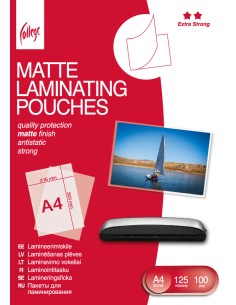 Matte Laminating Film A4 (432x303mm ) 125mic/100sheets