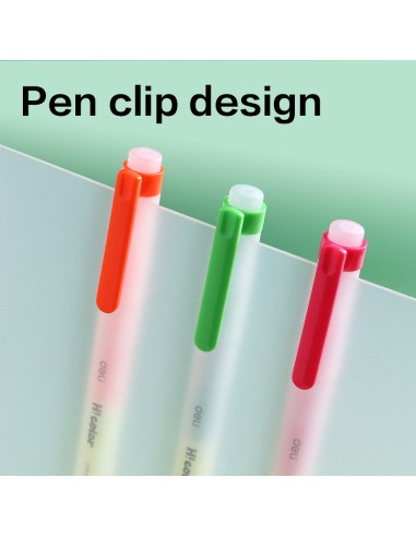 Tekstimarkerite komplekt DELI H!color, 1–3.8 mm, 6 värvi