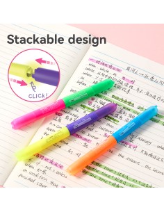 Highlighter DELI Chisel tip:1-4mm, 6 colors ASST. 2