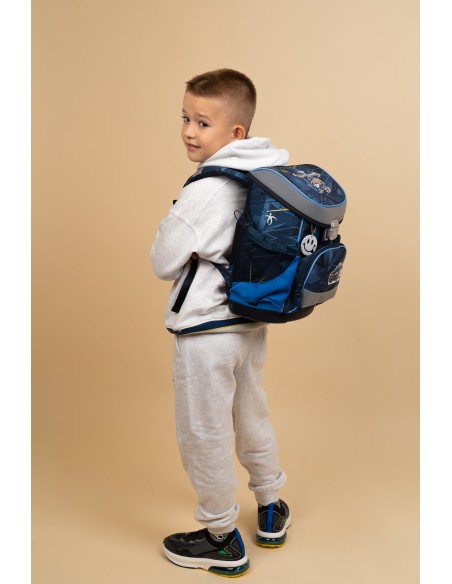 Schoolbag Belmil 405-33/AG Police Ergonomic