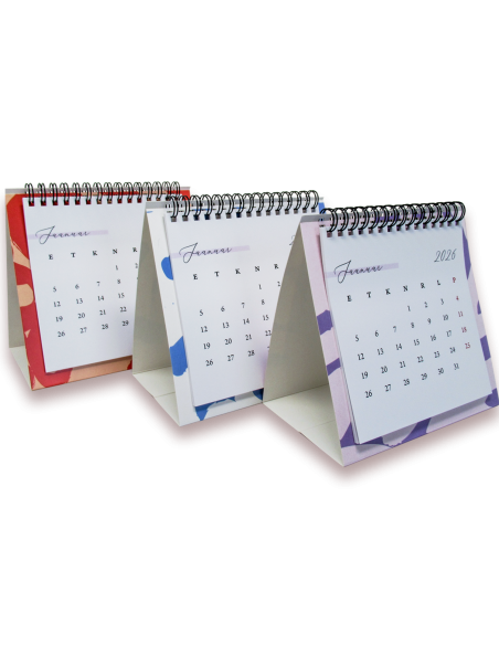 Lauakolmnurk Kalender College MINI 2026, MIX