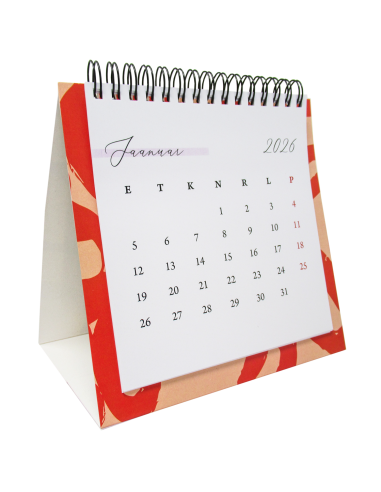 Desktop calendar College 2026 MINI mix