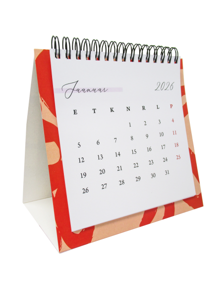 Desktop calendar College 2026 MINI mix
