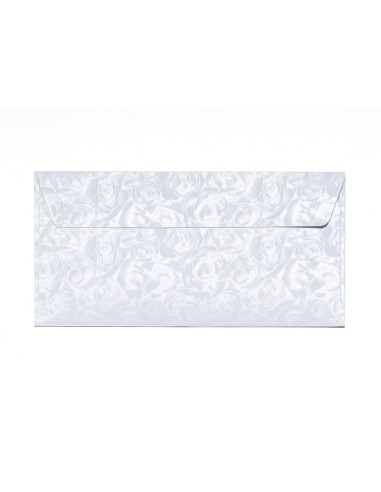 Ümbrik Galeri Papieru DL Roses white P, 120g/m2, 10tk/pk D