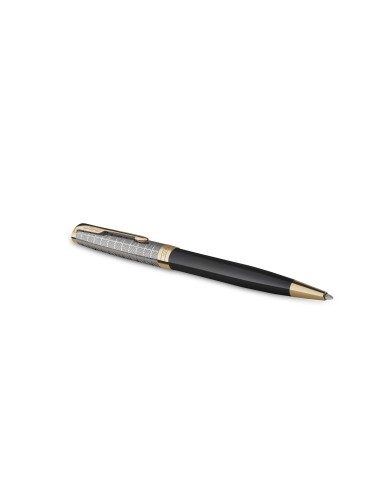 Pastapliiats Parker Sonnet Premum Metal & Black Gt