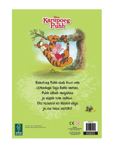 Karupoeg Puhh. Värvimisraamat