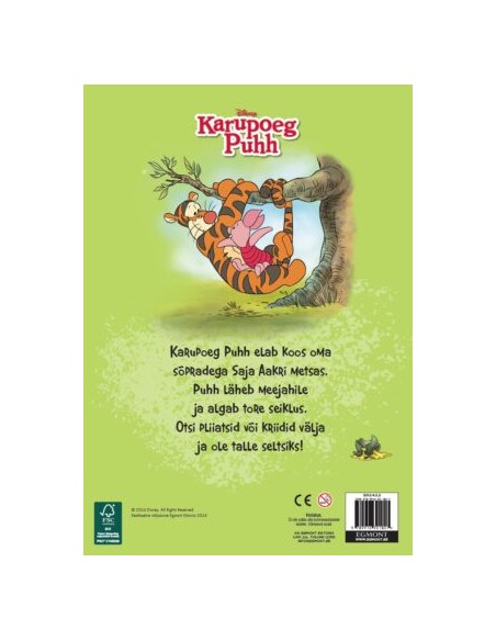 Karupoeg Puhh. Värvimisraamat