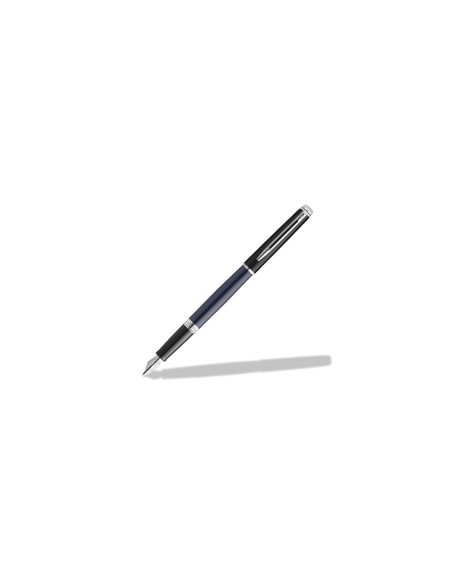 Hémisphère Colour-Block Black-Blue  Fountain  Pen  -  F