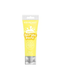 Akrüülvärv Keyroad 75ml, kollane