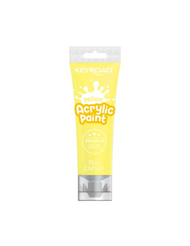 Akrüülvärv Keyroad 75ml, kollane