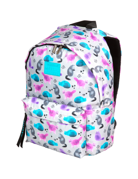 Backpack deVENTE "Aqua Cats", 40x30x14 cm, 14 L, 300 g