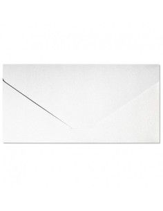 Envelope DL Smooth pearl white 110x220mm, 220g/m2, 5 pcs/pack