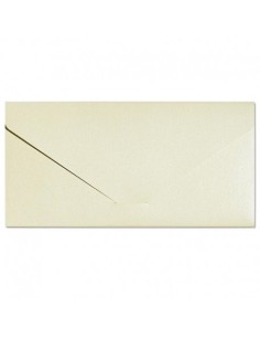 Ümbrik Galeri Papieru DL pearl cream 110x220mm , 220g/m2, 5tk/pk