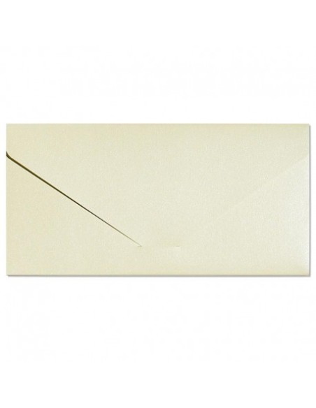 Ümbrik Galeri Papieru DL pearl cream 110x220mm , 220g/m2, 5tk/pk