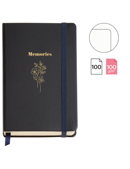 LOGBOOK 90x140 BOUQUET BR.BLOOM