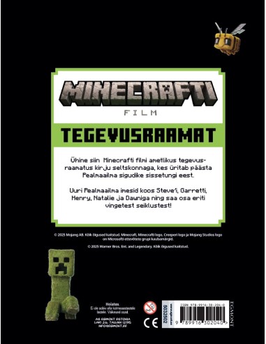 Minecrafti film. Tegevusraamat