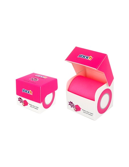 Märkmepaber StickN 21904 rullis 50mmx10m neon magenta