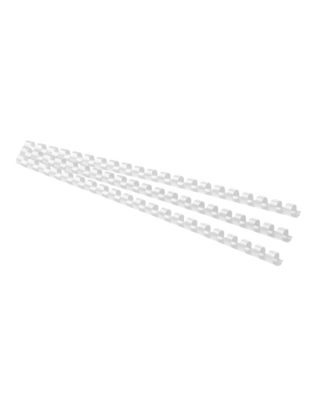 Köitespiraal 10mm, plastik, valge