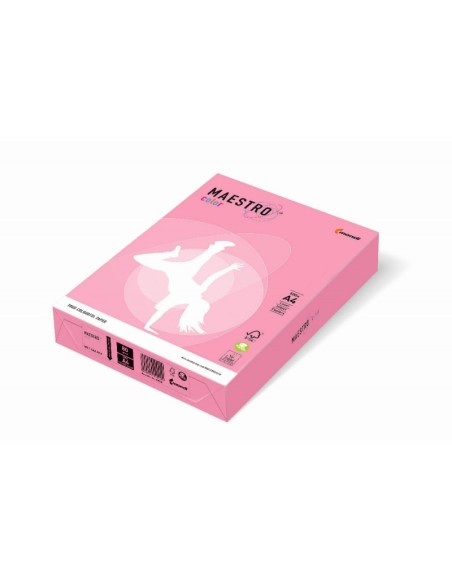 Colour paper IQ A4 160gsm 250sheets OPI74 Flamingo