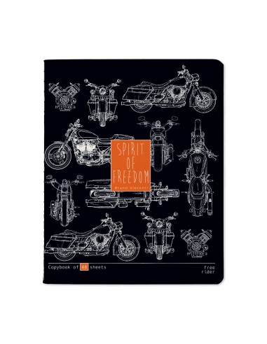 Kaustik Bruno Visconti A5/48L Blueprint.Moto 5x5ruut