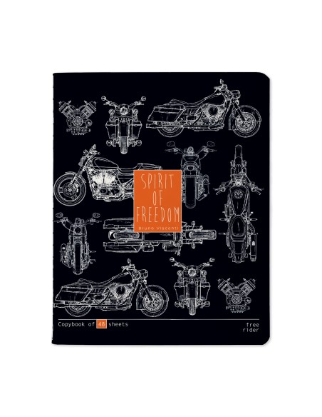 Kaustik Bruno Visconti A5/48L Blueprint.Moto 5x5ruut