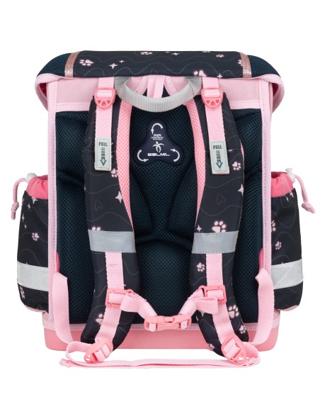 Schoolbag Belmil 403-13/AG Cute Kitten Ergonomic
