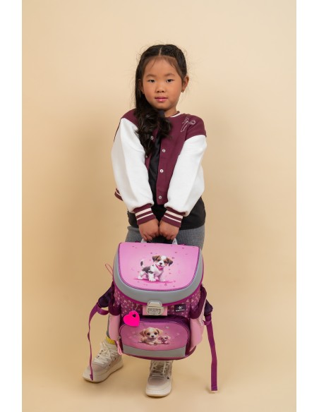 Schoolbag Belmil 405-33/AG Little Puppies Ergonomic