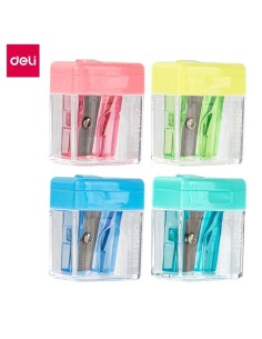 Pencil Sharpener 1-hole w/canister Asst.
