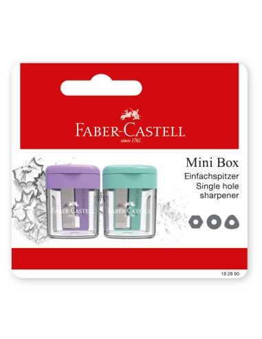 Pliiatsiteritaja Faber-Castell, kogujaga, 1-ava 2tk/pk