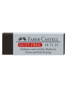 Kustukumm Faber-Castell tolmuvaba, must