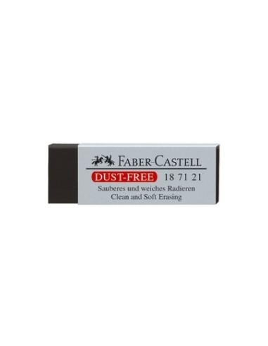 Eraser Faber-Castell Dust free vinyl black