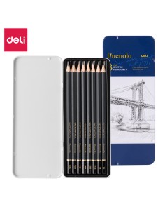 Sketching Pencil 8 pcs (2H, H, HB, B, 2B, 4B, 6B, 8B) ASST.