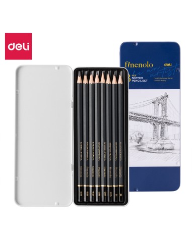 Sketching Pencil 8 pcs (2H, H, HB, B, 2B, 4B, 6B, 8B) ASST.